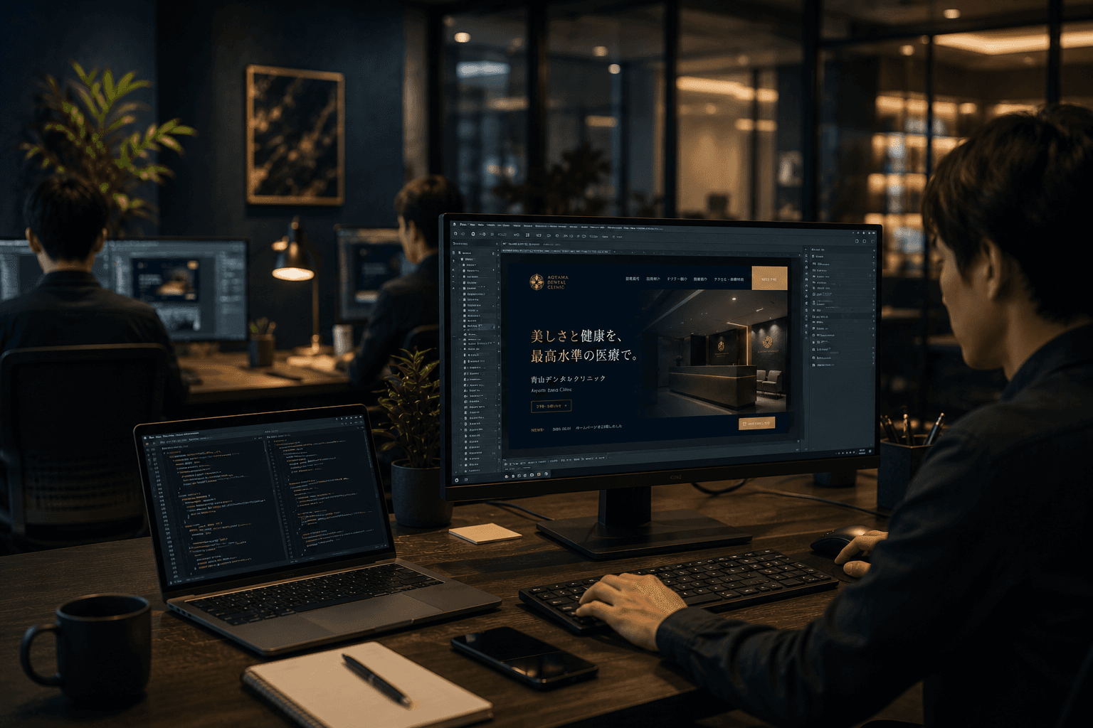 WEBサイト制作のイメージ